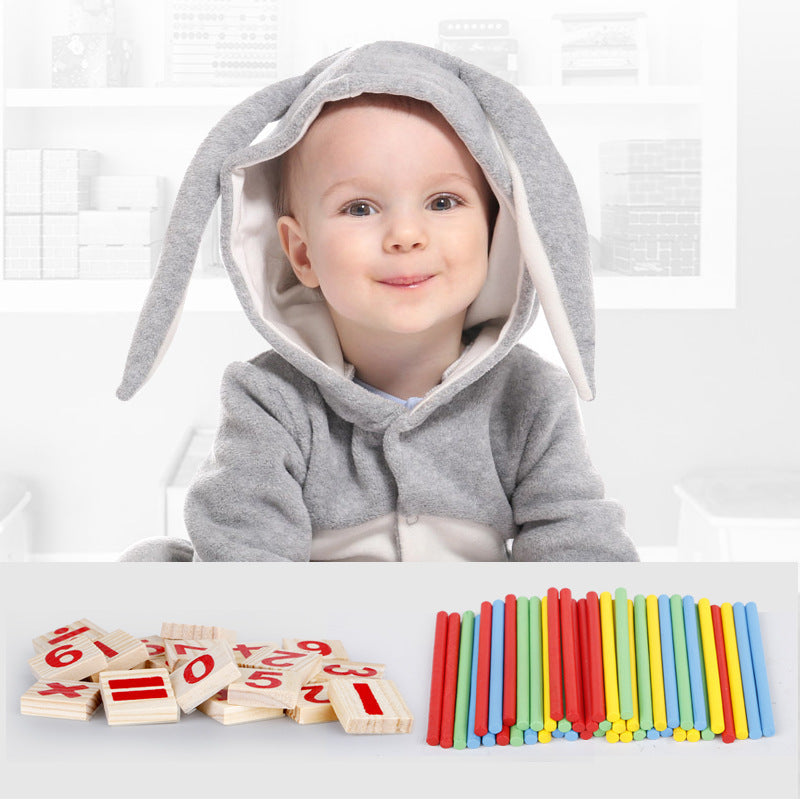 Montessori Mattepinnar för att Lära Sig Räkna