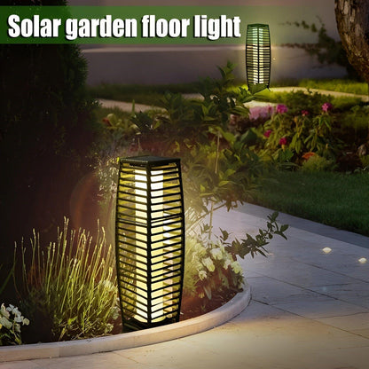 OutdoorShimmer Light - Mångsidig Solcells Utomhus Golvlampa