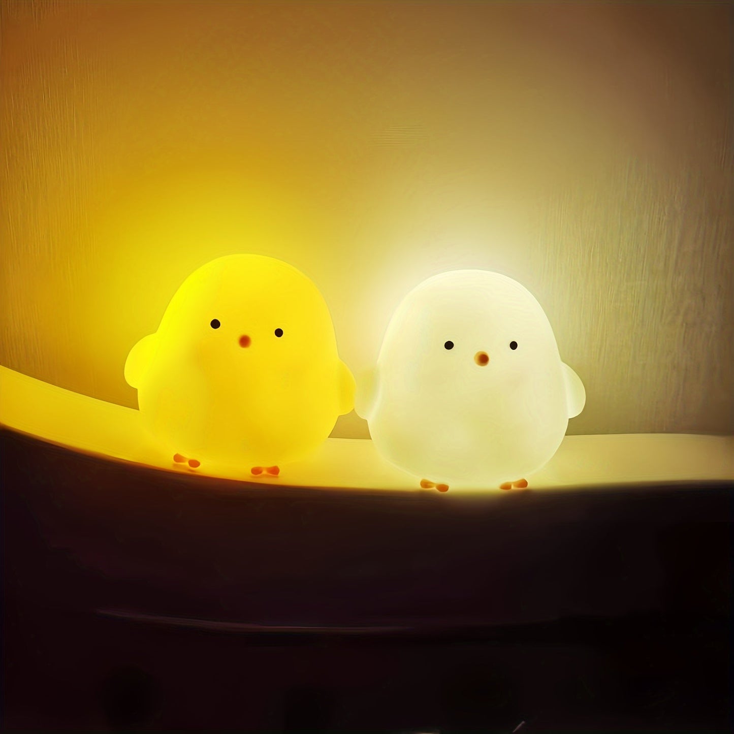 LumiKuiken - Charmig LED Bordslampa med Ögonvänligt Ljus