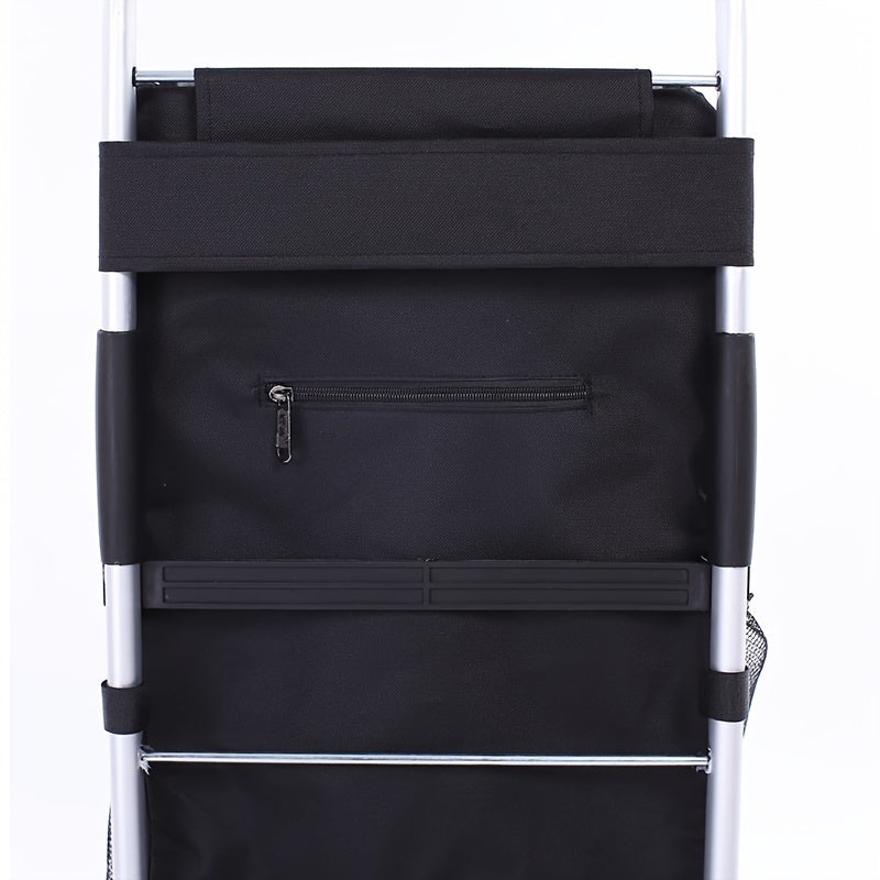 Bärbar kundvagn – Fällbar med avtagbar väska och teleskophandtag