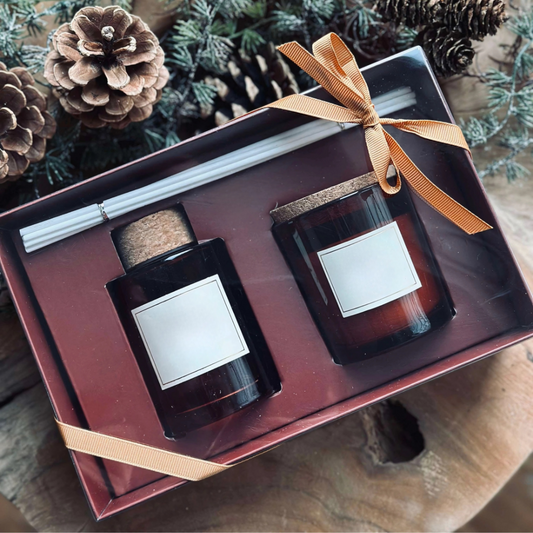 Doftljus och Rördiffuser Gåvoset
