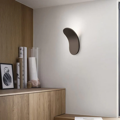 Finslipad Nordisk Konst Väggljus Modern Vägglampa