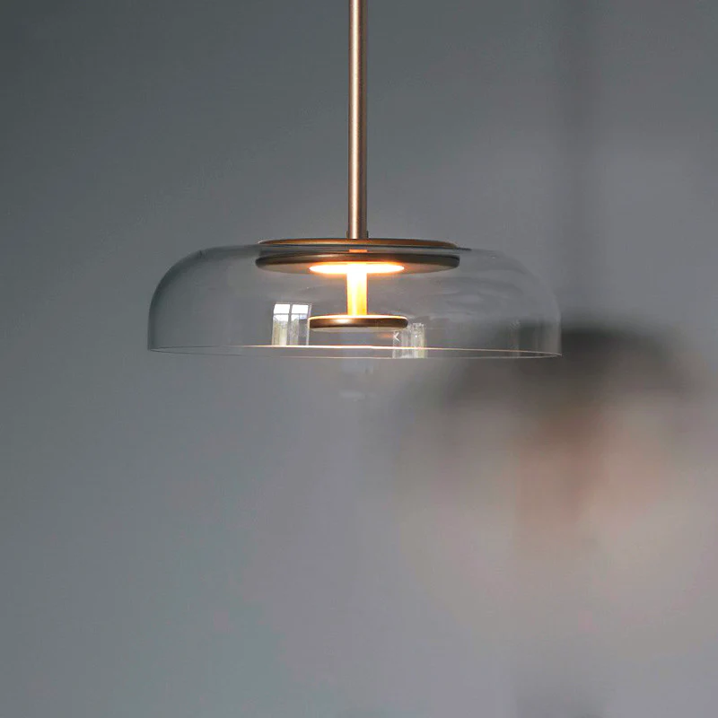 Pendellampa Modern Glas LED Taklampa