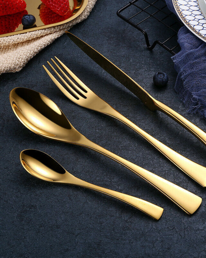 Élan Luxe – Fint Bestickeset med Tidlös Elegans för en Stilig Dukning