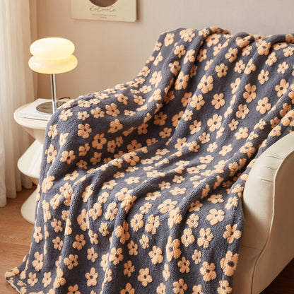 Naturens Vildblomma Lycka Filt