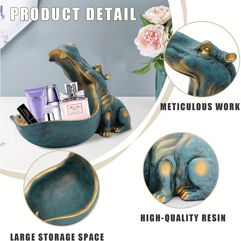 Leken Flodhäst Skål - Praktisk och Humoristisk för Ditt Inredning