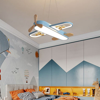 Airliner LED Kroonlampa för Barnrum