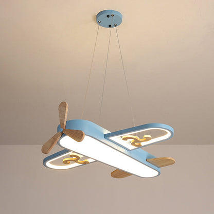 Airliner LED Kroonlampa för Barnrum