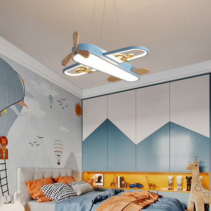 Airliner LED Kroonlampa för Barnrum