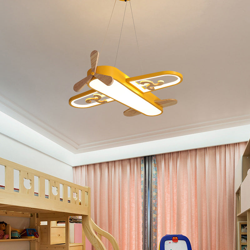 Airliner LED Kroonlampa för Barnrum