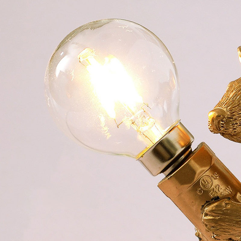 Mini Musformad Bordslampa - Harp 1-Ljus Sänglampor för Barn