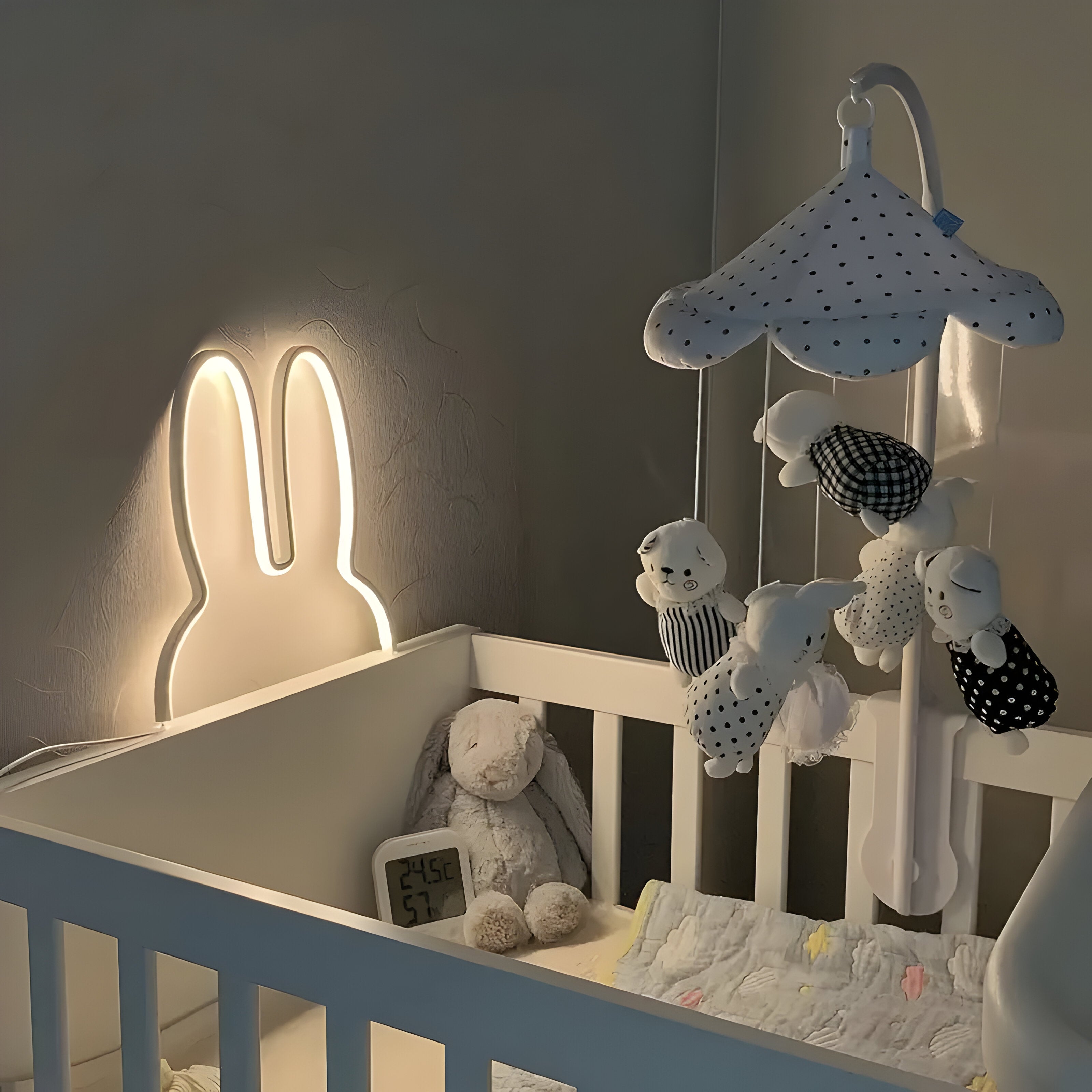 NeonHopper Ljus – Dekorativ Kanin Neon LED Lampa