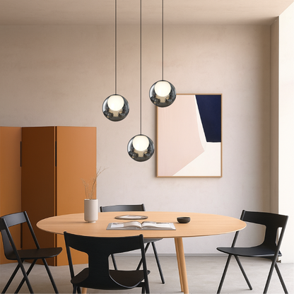 Liraessa | Italiensk taklampa i glas med elegant design