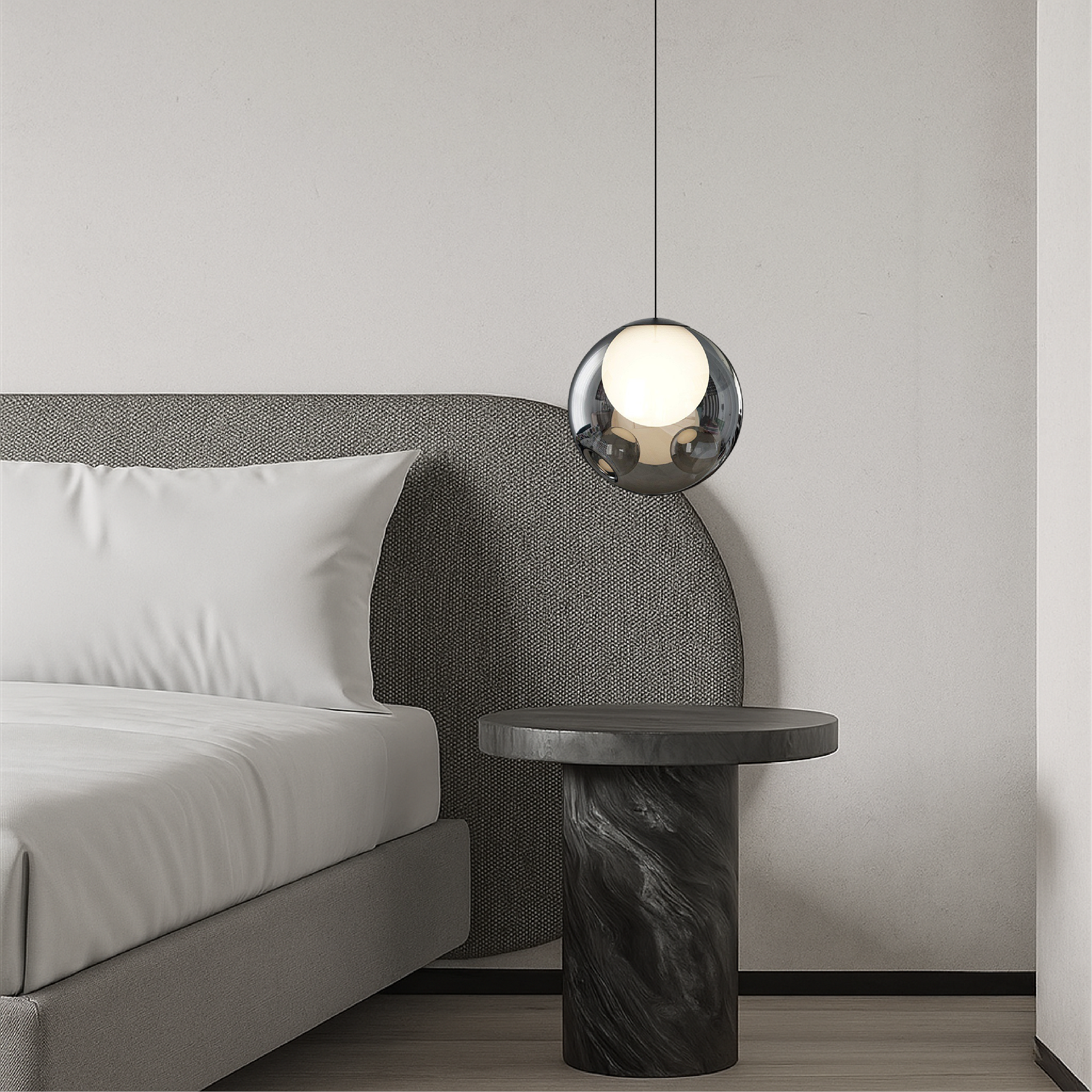 Liraessa | Italiensk taklampa i glas med elegant design