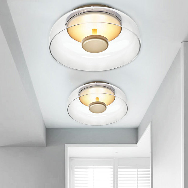 GleamPure – Elegant LED-taklampa av glas