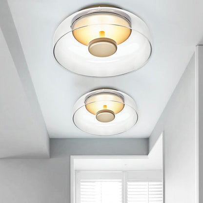 GleamPure – Elegant LED-taklampa av glas
