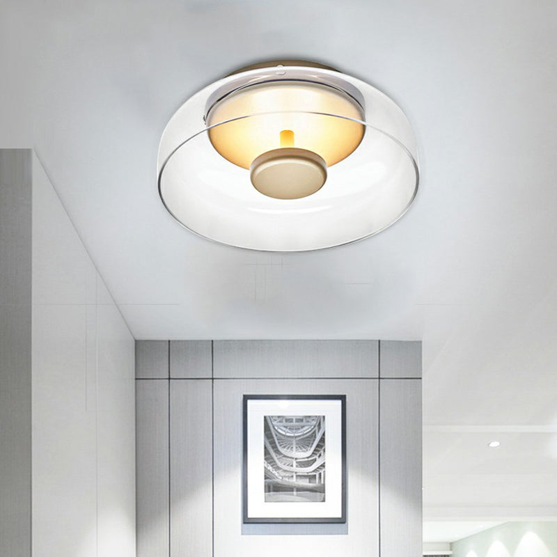 GleamPure – Elegant LED-taklampa av glas
