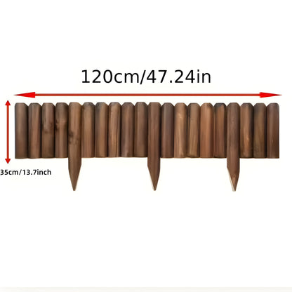 GroveScape - Dekorativt trä utomhus trädgårdsavgränsning gräns