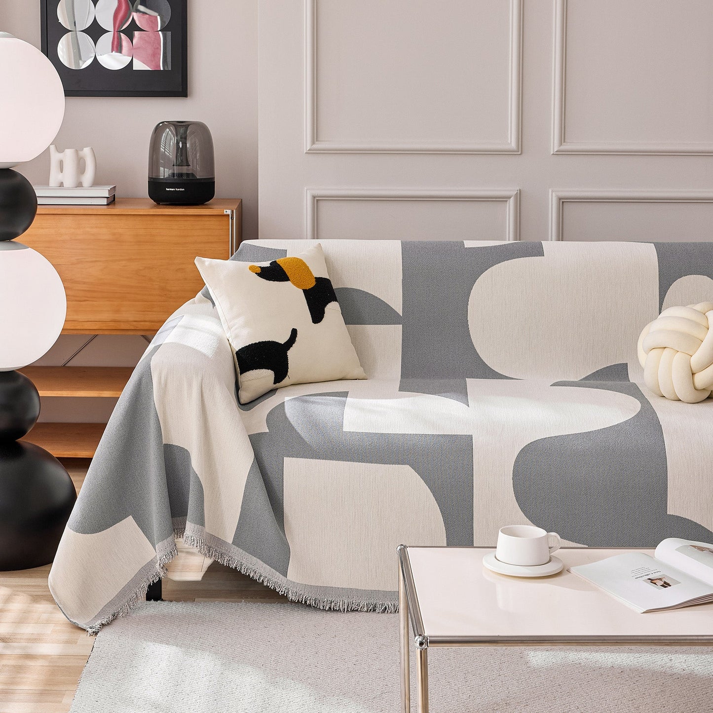 Picasso's Mirage Sofföverdrag - Modernt, Styligt & Hållbart Soffskydd