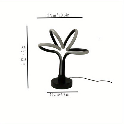 LumiNordic - Modern Nordiskt Inspirerad USB LED Bordslampa