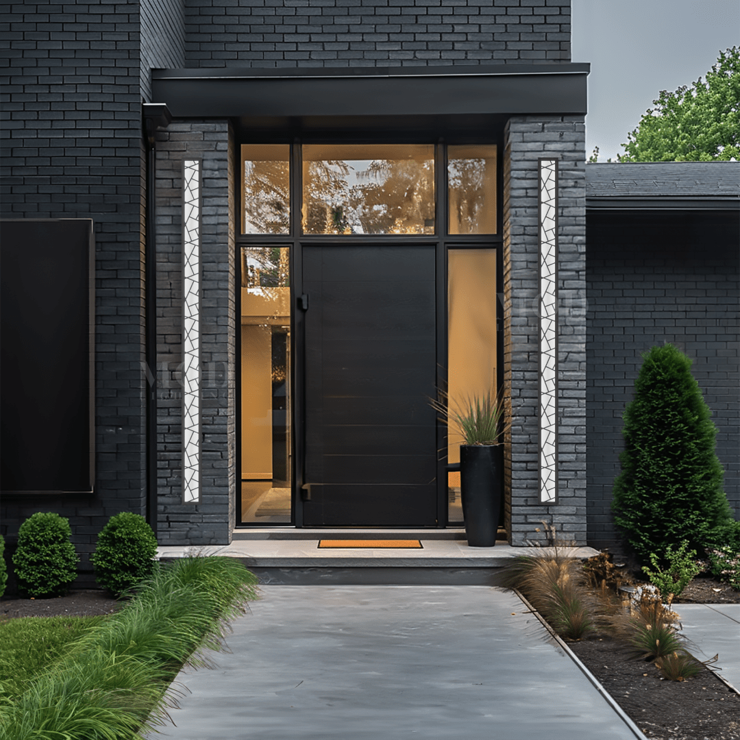 Vägglampa Modern Utomhus LED Panel Armatur