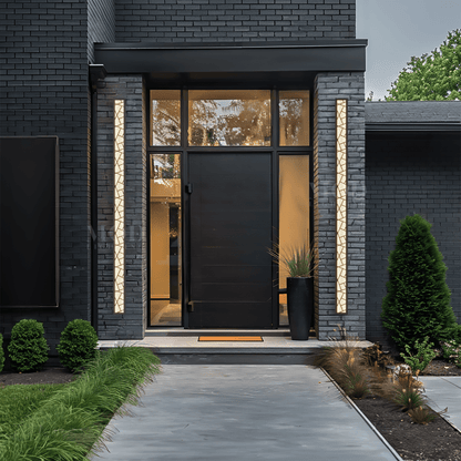 Vägglampa Modern Utomhus LED Panel Armatur