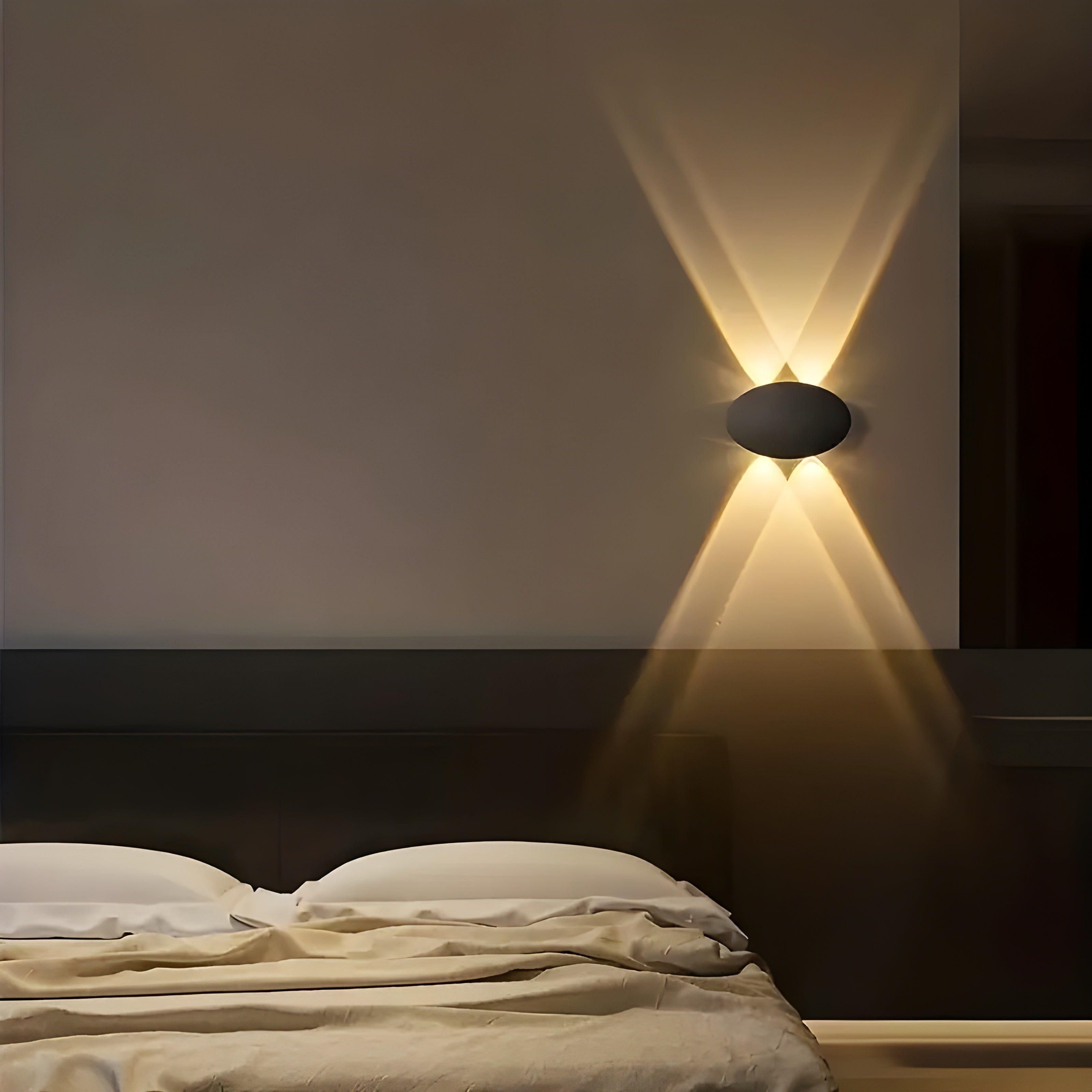 LumiOval Light – Modernt Ovalt Väggljus