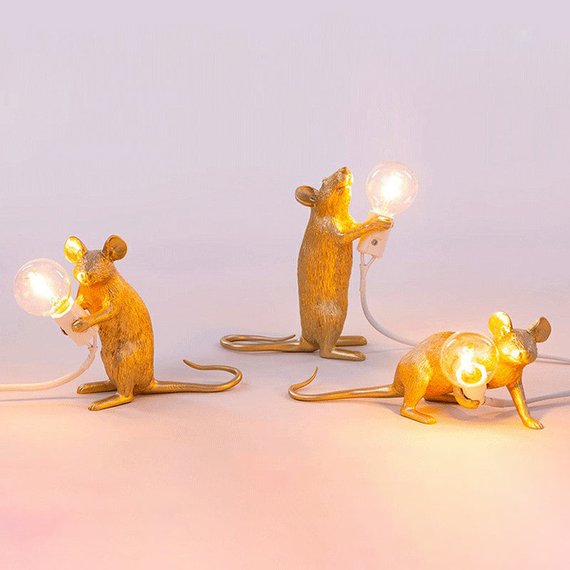 Kreativ Harspiplamp - 1-ljus Nattbelysning med Unik Design