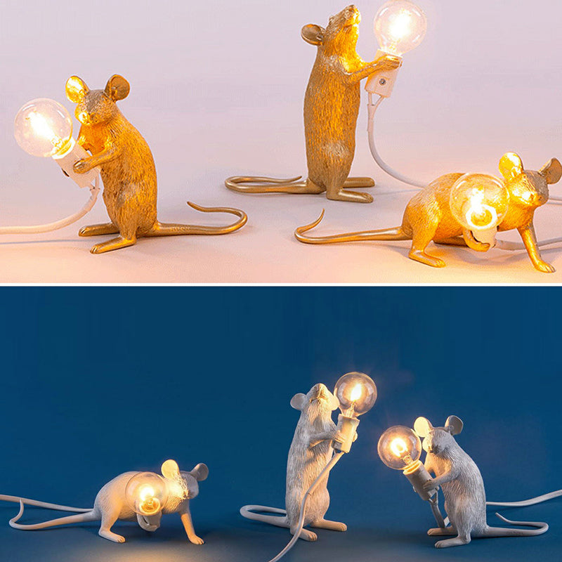 Kreativ Harspiplamp - 1-ljus Nattbelysning med Unik Design