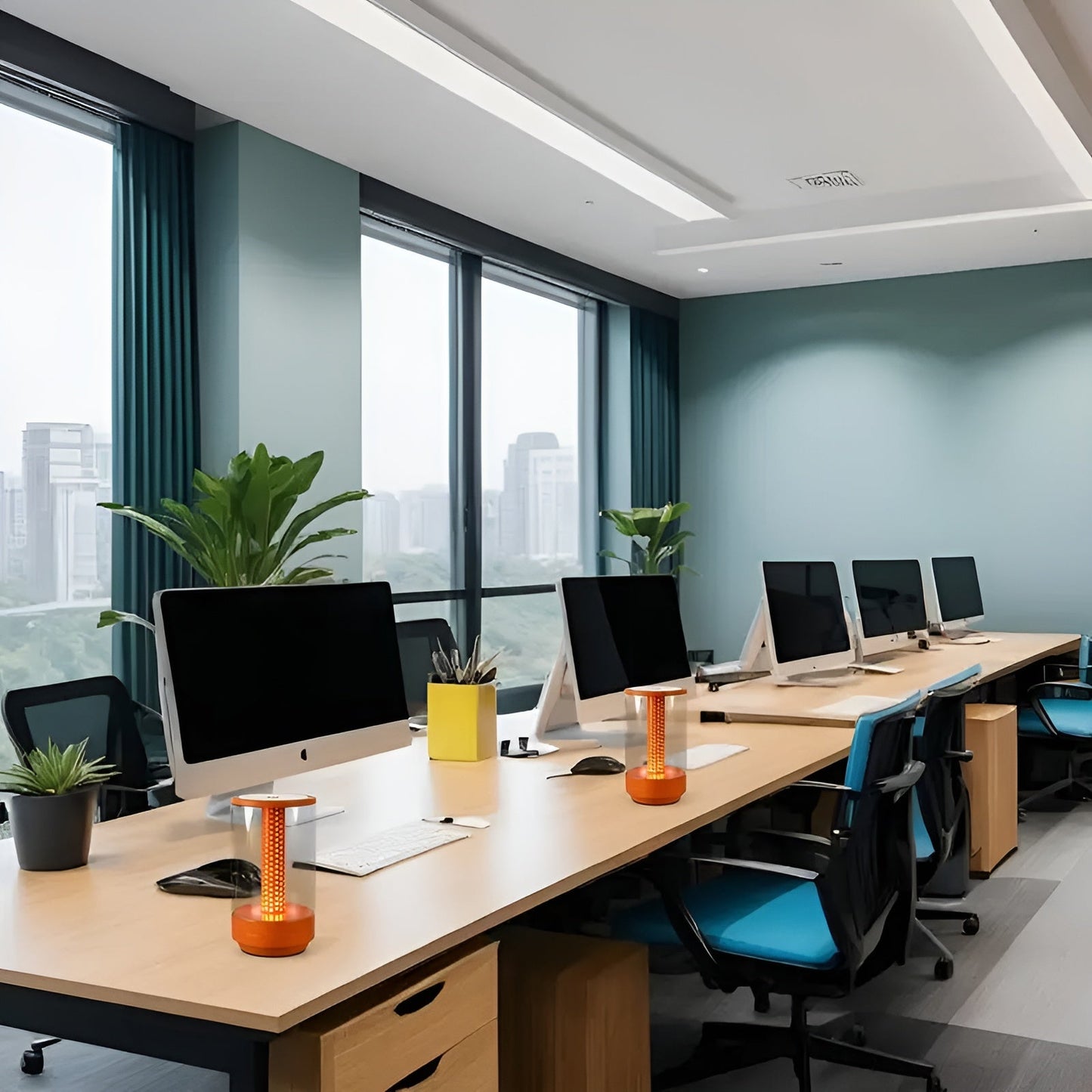 LED-bordlampa med touch – Varm stämningsljus för mysiga kvällar