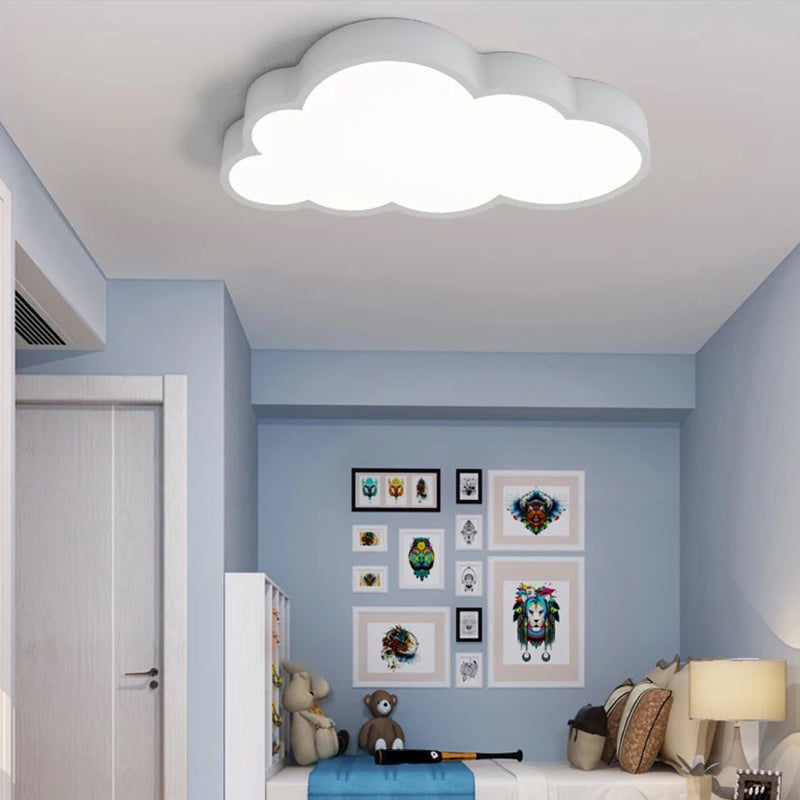 Barnrum Taklampa LED Moln Design