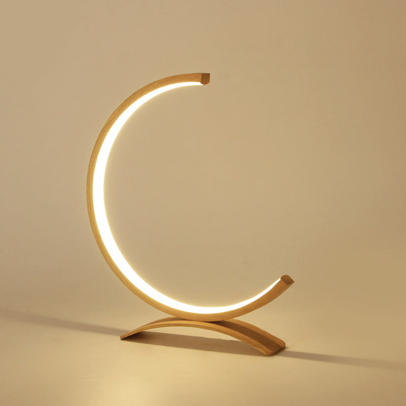 C-form - Minimalistisk LED Bordslampa med Dimmer