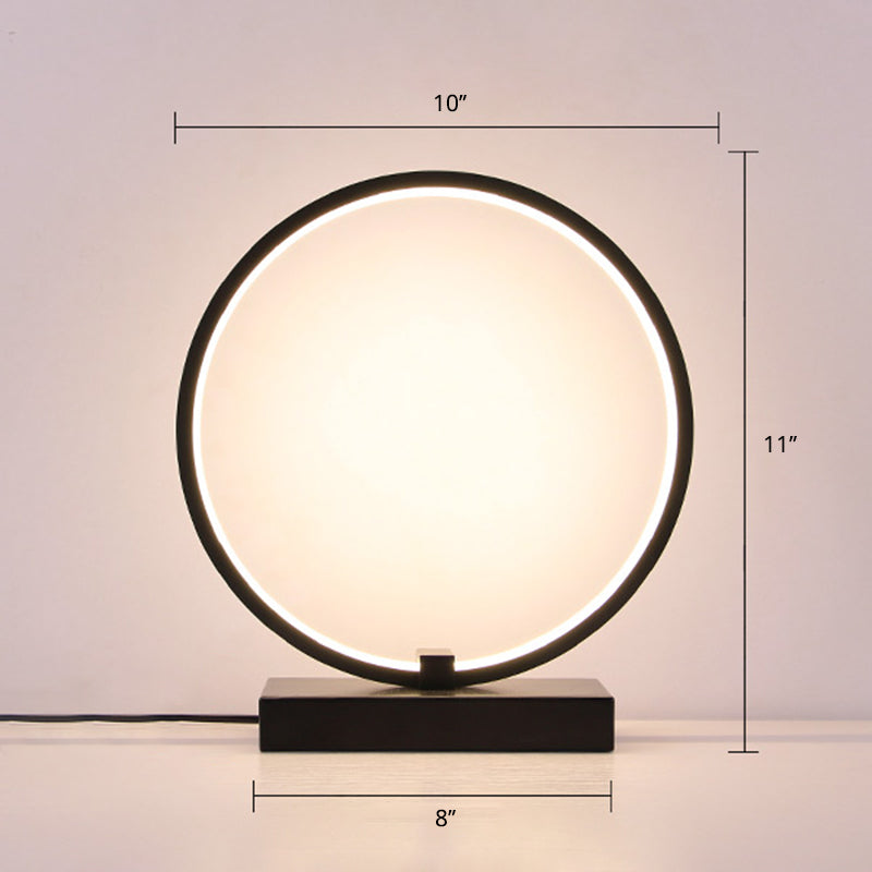 C-form - Minimalistisk LED Bordslampa med Dimmer