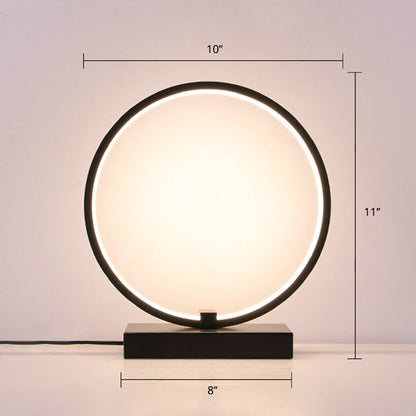 C-form - Minimalistisk LED Bordslampa med Dimmer