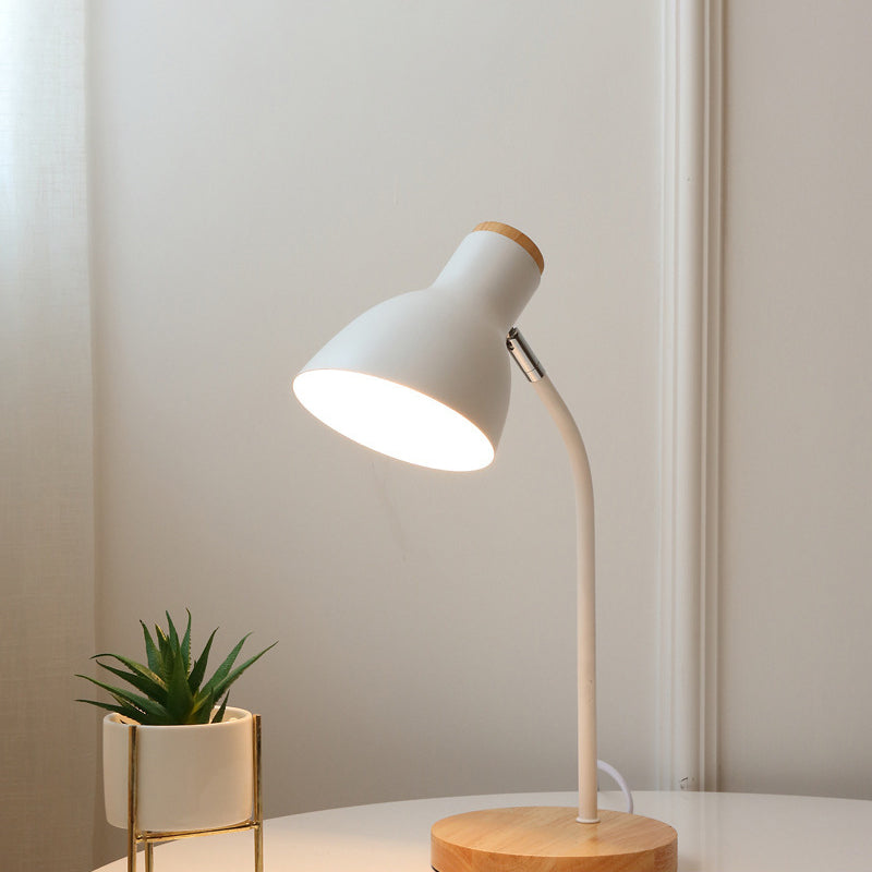 MacaronLampa - Ficklamp Bordslampa för Barnrum med Metallskärm