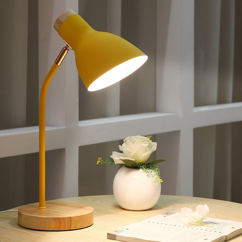 MacaronLampa - Ficklamp Bordslampa för Barnrum med Metallskärm