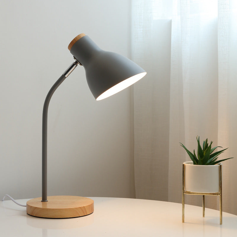 MacaronLampa - Ficklamp Bordslampa för Barnrum med Metallskärm