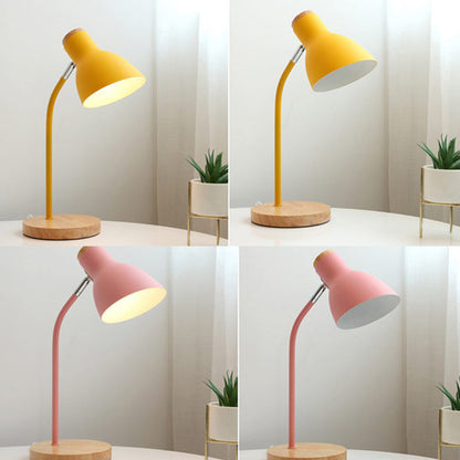 MacaronLampa - Ficklamp Bordslampa för Barnrum med Metallskärm