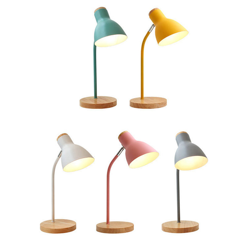 MacaronLampa - Ficklamp Bordslampa för Barnrum med Metallskärm