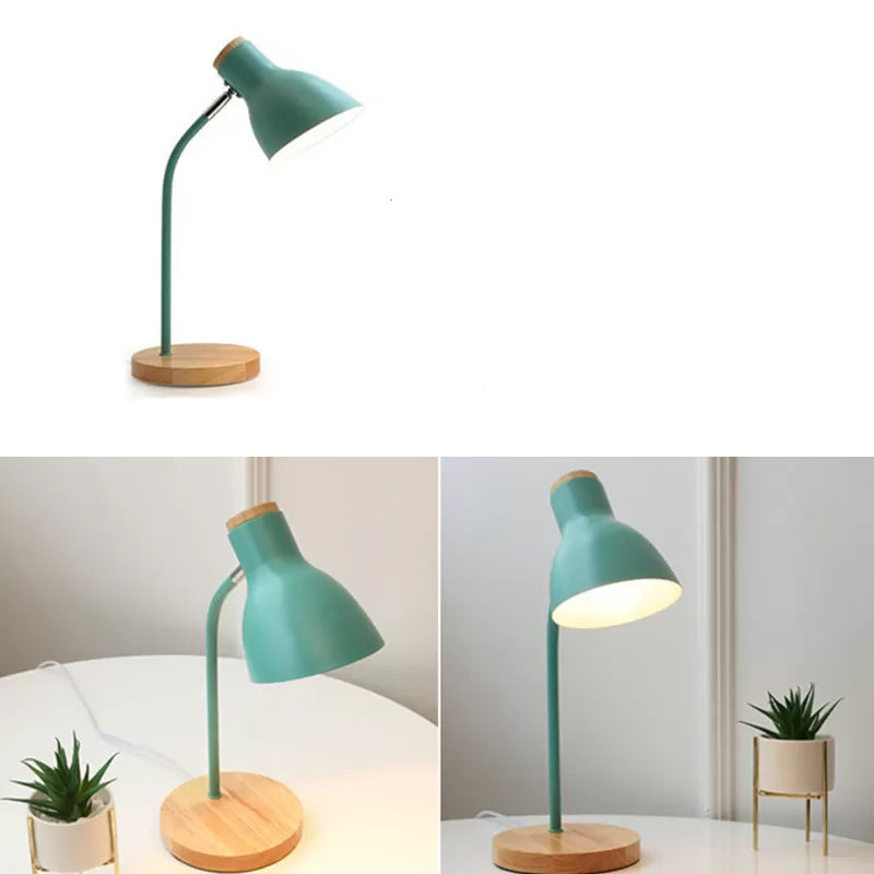 MacaronLampa - Ficklamp Bordslampa för Barnrum med Metallskärm