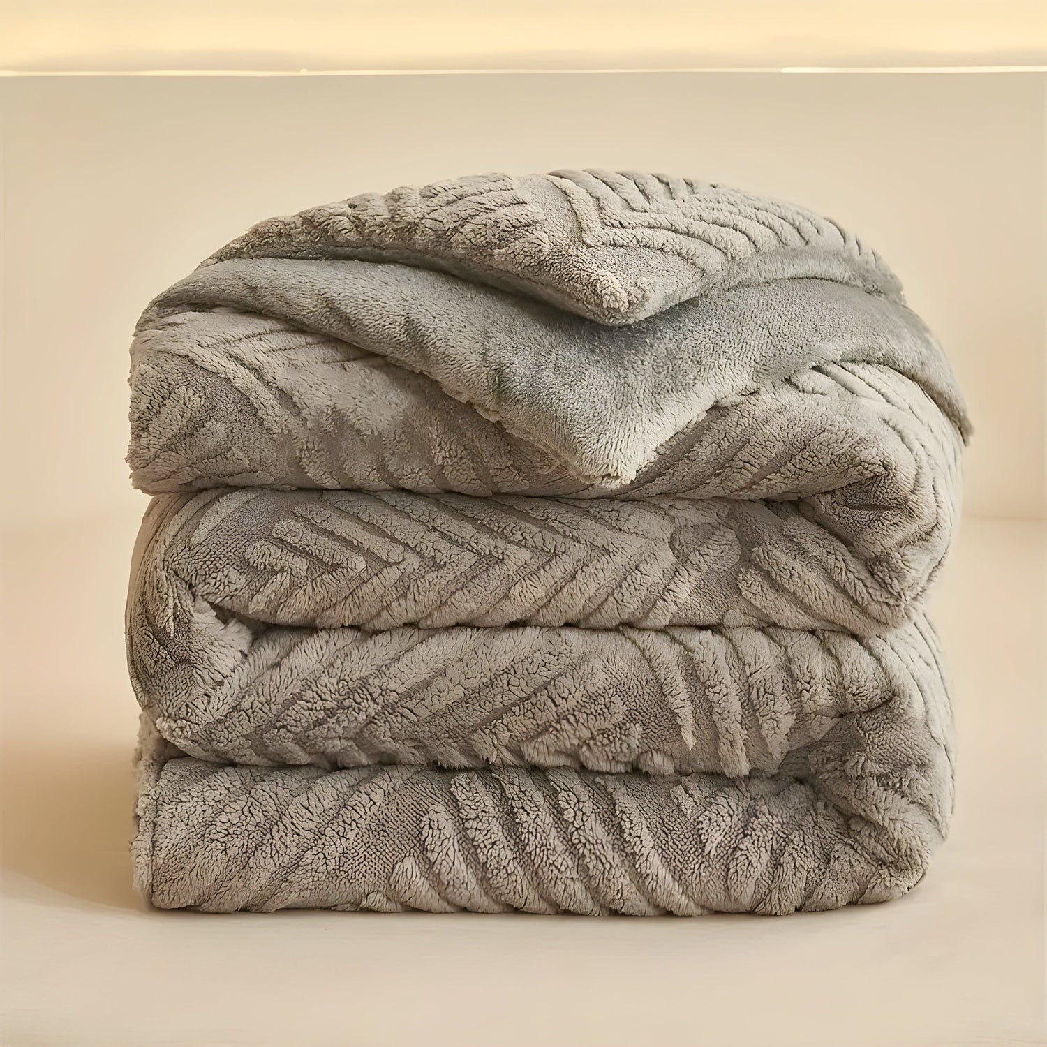 MapleWarm Blanket - Mysig Taft Lönnlöv Vinterfilt