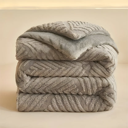 MapleWarm Blanket - Mysig Taft Lönnlöv Vinterfilt