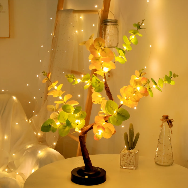 Sereen Eucalyptus Tree Lamp - För lugnande belysning och naturlig estetik