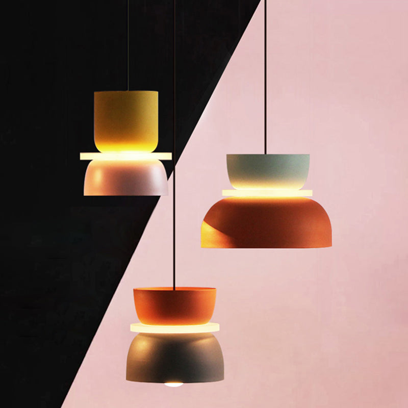 Färgglad Modern LED Hänglampa Macaron Stil