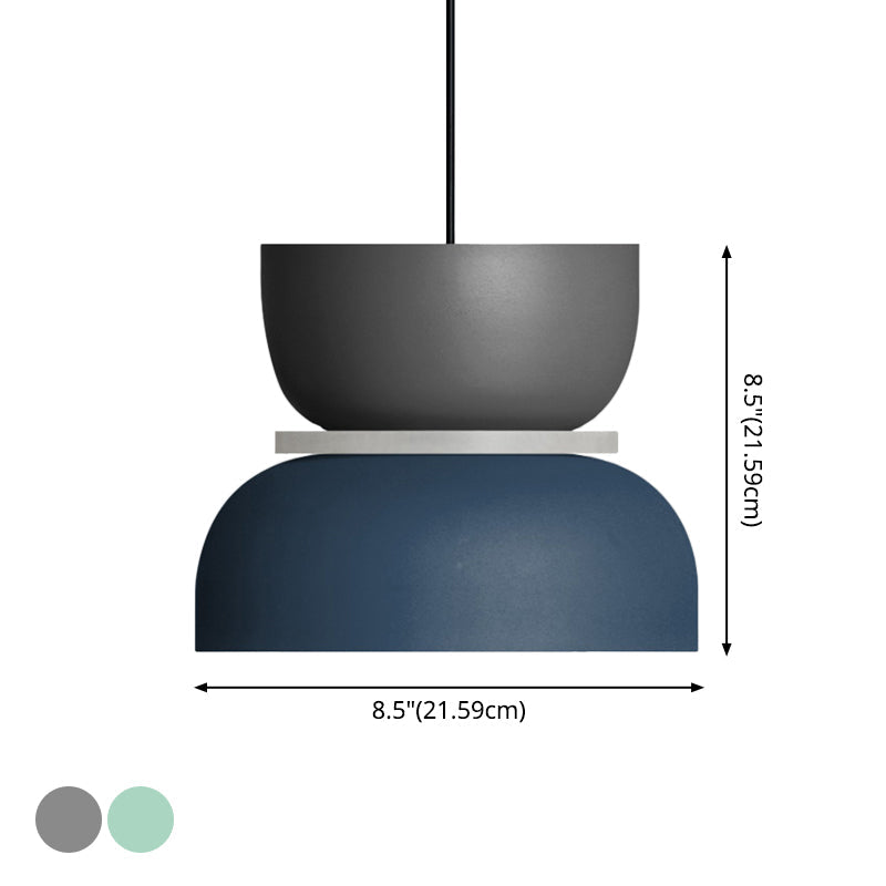 Färgglad Modern LED Hänglampa Macaron Stil