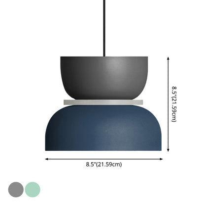 Färgglad Modern LED Hänglampa Macaron Stil