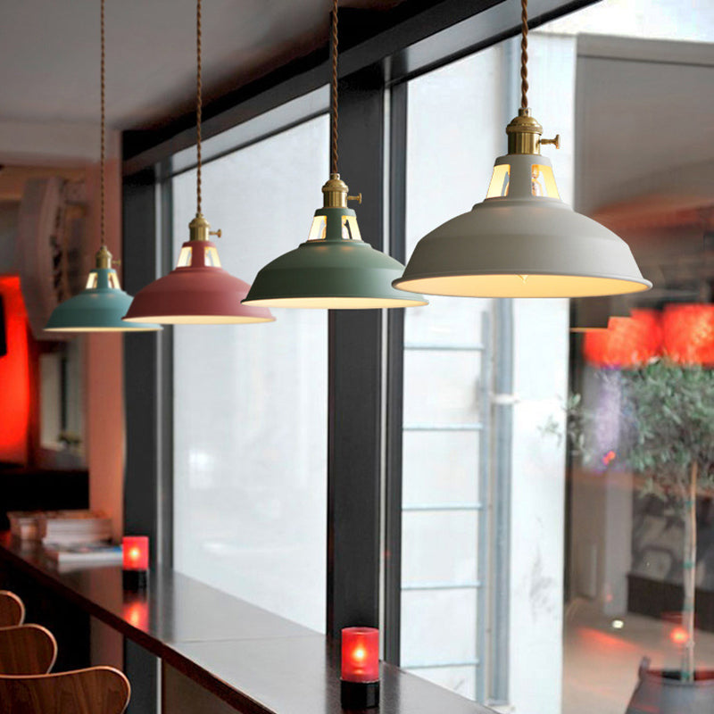 Industriell Retro Hänglampa Metall 1-Ljus För Restaurang
