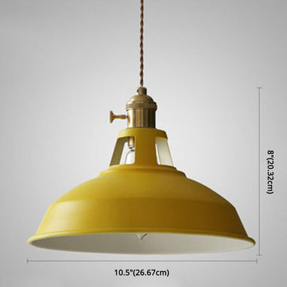 Industriell Retro Hänglampa Metall 1-Ljus För Restaurang