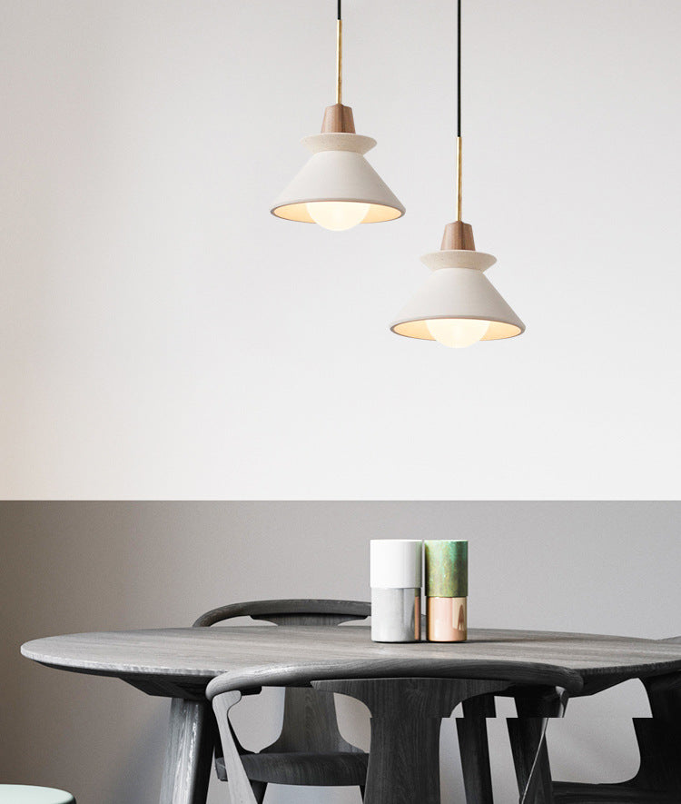 Cement Hänglampa Modern Minimalistisk 1 Ljus Restaurang Mini Pendel