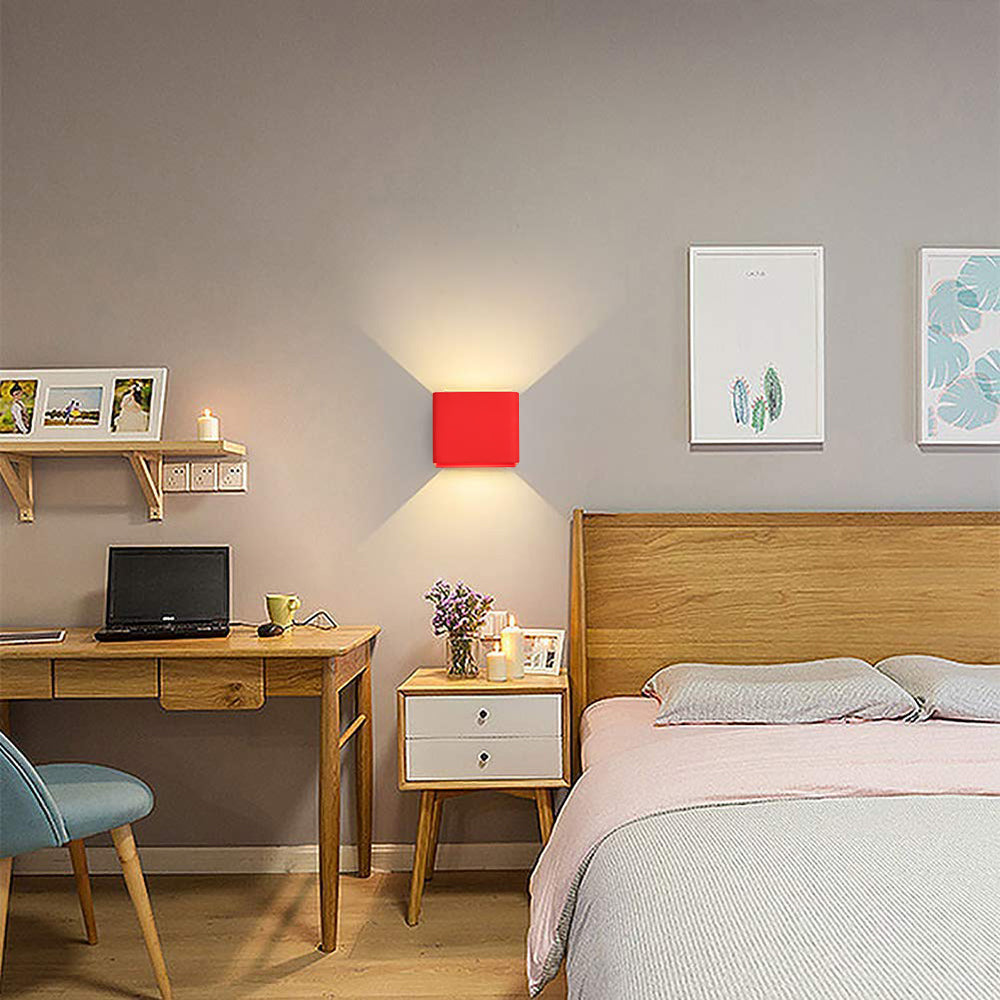 Orr Modern Fyrkantig Vägglampa